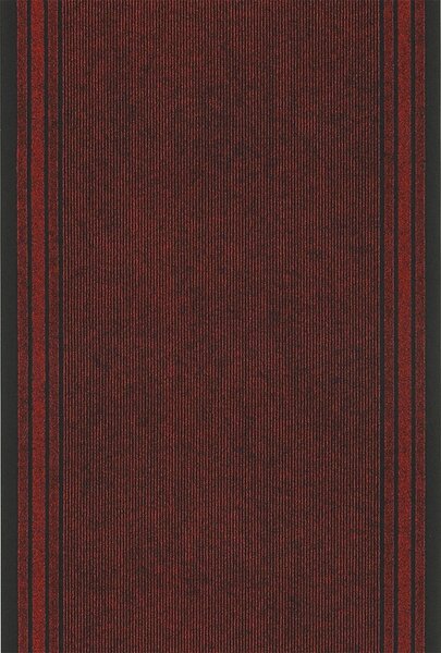 Breno Běhoun REKORD 877, šíře role 80 cm, Červená, Vícebarevné
