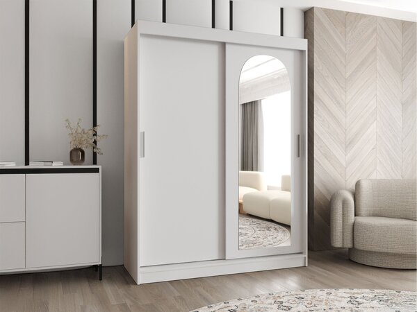 Šatní skříň Kreloin 150, Barva: černá, Zásuvky: Ne 5903211418051