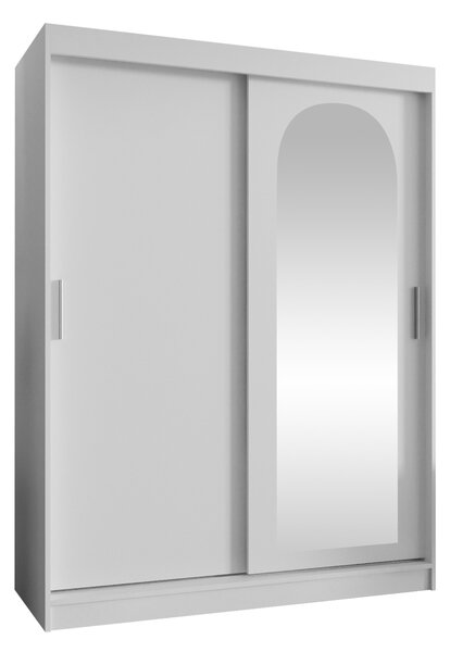 Šatní skříň Kreloin 150, Barva: černá, Zásuvky: Ne 5903211418051