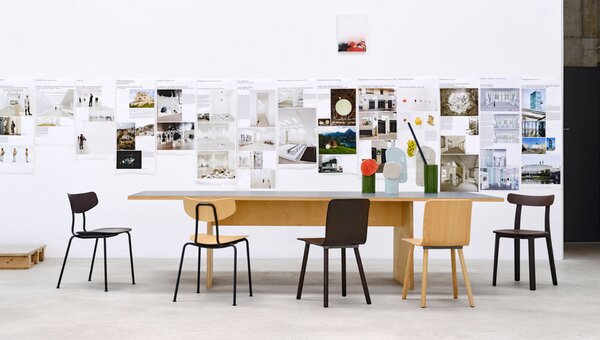 Vitra designové židle Hal Ply Wood