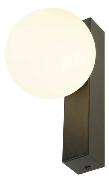 BIG WHITE SLV SUN nástěnné svítidlo, čtvercové, 1x max. 40W, LED žárovka, G9, PHASE, černé 1008123