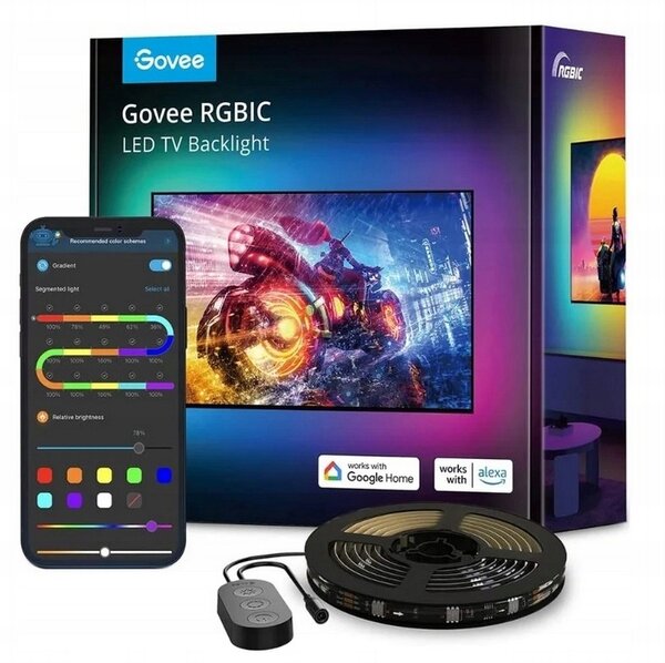 LED pásek pro TV Govee H6168 Podsvícení pro televize 55-75 palců