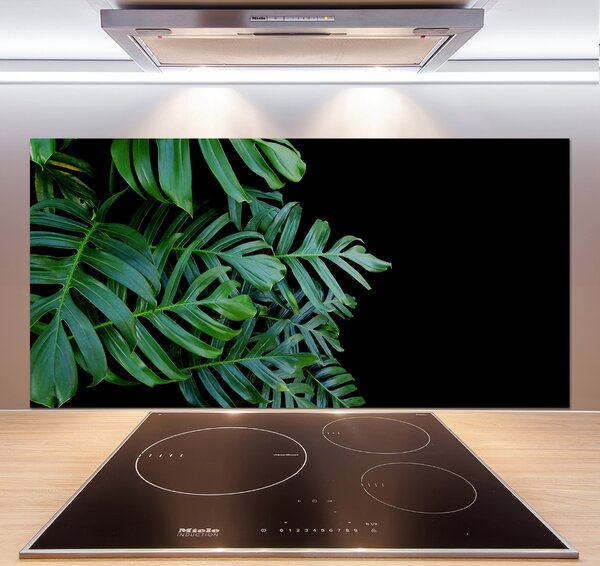Skleněný panel do kuchynské linky Monstera pksh-136056099