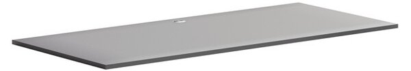 Samostatná pracovní deska BLOCK, 1600 x 800 x 25 mm, grafitová