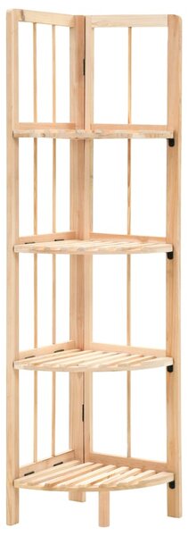 Rohový regál cedrové dřevo 27 x 27 x 110 cm