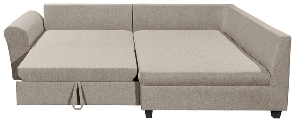 ROHOVÁ SEDAČKA, textil, pískové barvy Livetastic - Sedací soupravy, Online Only
