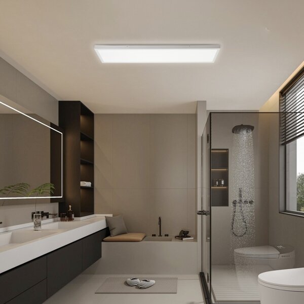 Brilagi-LED Stmívatelné koupelnové svítidlo FRAME SMART LED/50W/230V IP44 bíl+DO