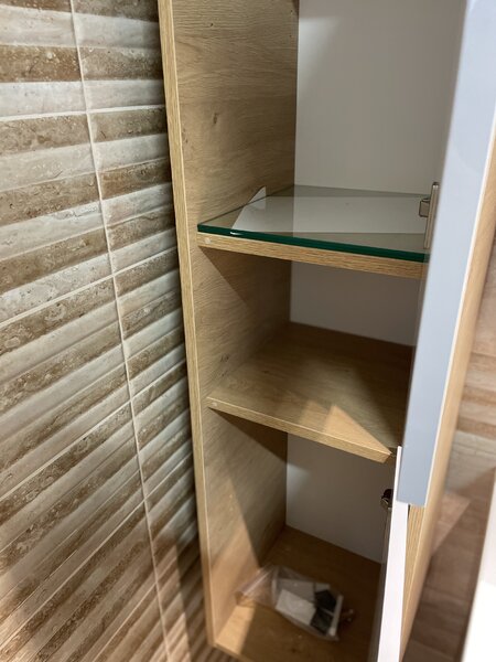 Lavedo Jersey 140 vysoká skříňka do koupelny