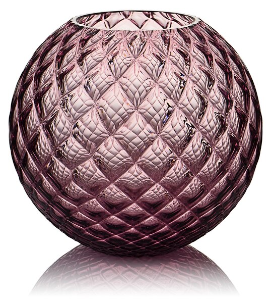 Skloglass Váza DAHLIA 150mm Fialková Barvy: Fialová