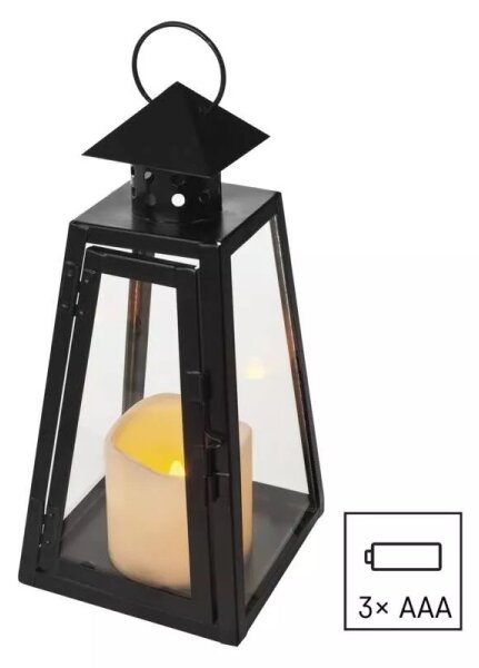 LED Vánoční dekorace LED/3xAAA lucerna