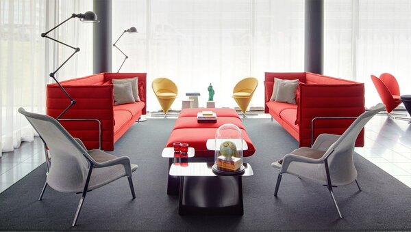 Vitra designové stoly Metal Side Table (výška 38 cm)