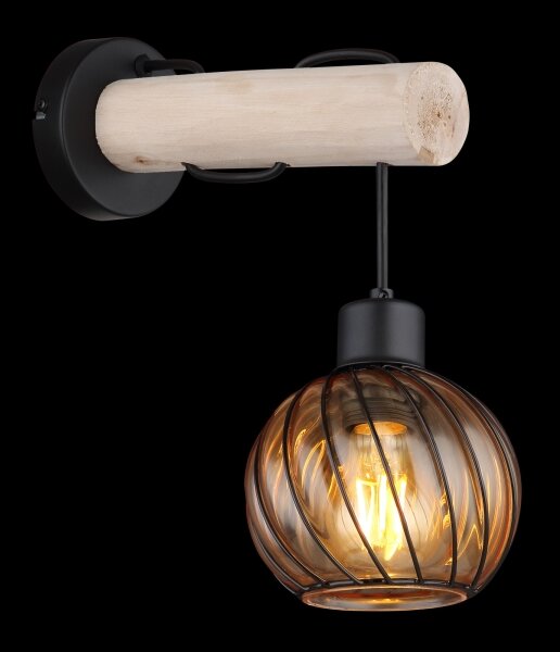 Globo 15534W - Nástěnná lampa PAULO 1xE27/15W/230V
