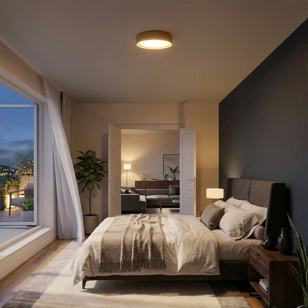 Brilagi - LED Stropní svítidlo LUCIA LED/24W/230V pr. 31 cm hnědá