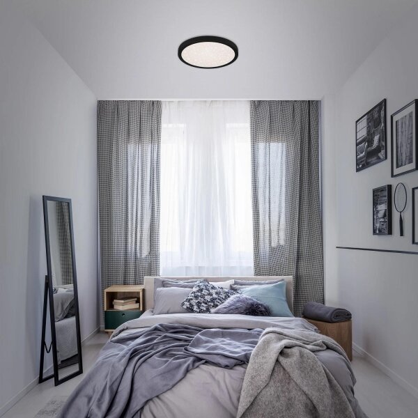 Briloner 3071-015 - LED Stropní svítidlo RUNA LED/24W/230V černá