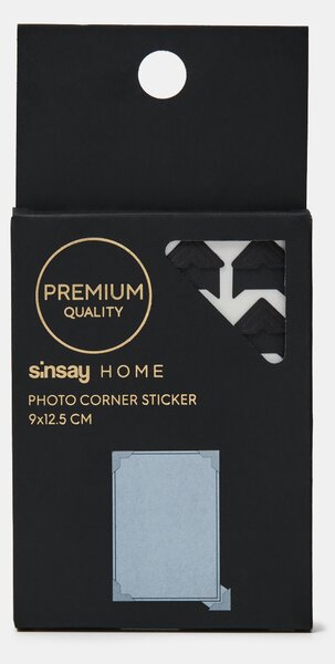 Sinsay - Rohy na fotografie 144 pack - černá