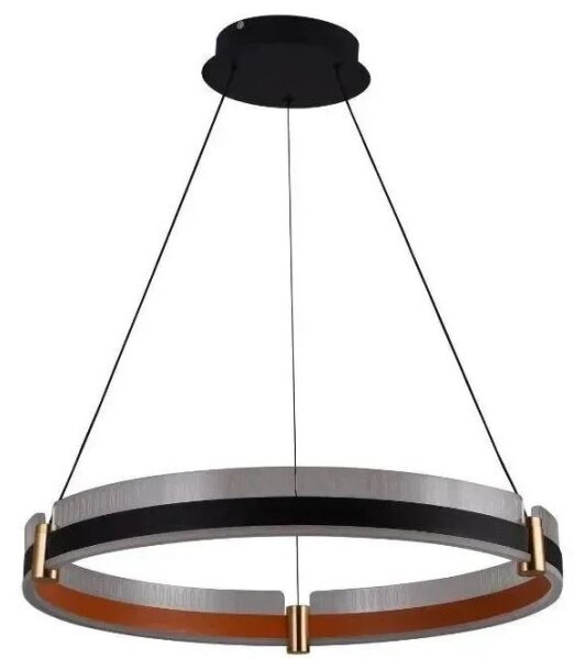 LED Stmívatelný lustr na lanku LED/80W/230V 3000-6500K + dálkové ovládání
