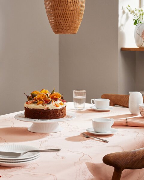 Kähler Design Porcelánový šálek s podšálkem Hammershøi - 250 ml KD494