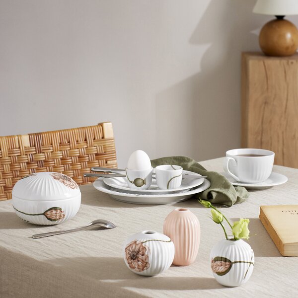 Kähler Design Porcelánový šálek s podšálkem Hammershøi - 250 ml KD494