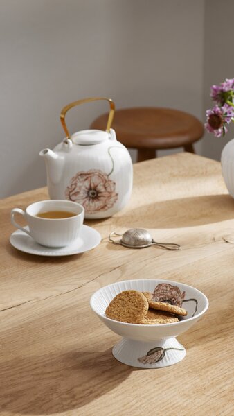 Kähler Design Porcelánový šálek s podšálkem Hammershøi - 250 ml KD494
