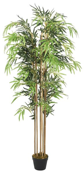 Umělý bambus 1 605 listů 180 cm zelený