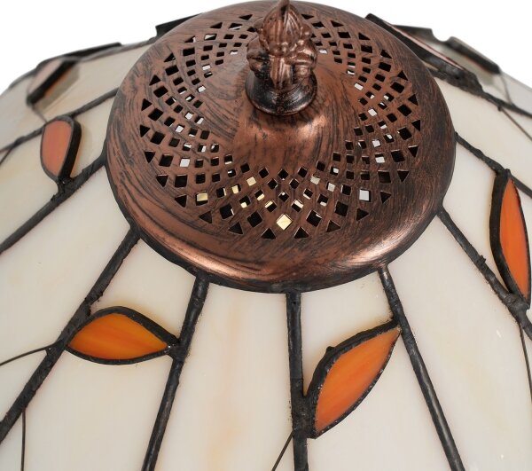 Brilagi - Tiffany vitrážová stolní lampa FOLIA 1xE27/60W/230V