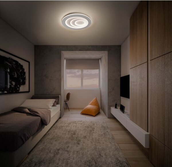 Ledvance - LED Stropní svítidlo ORBIS SPIRAL LED/37W/230V