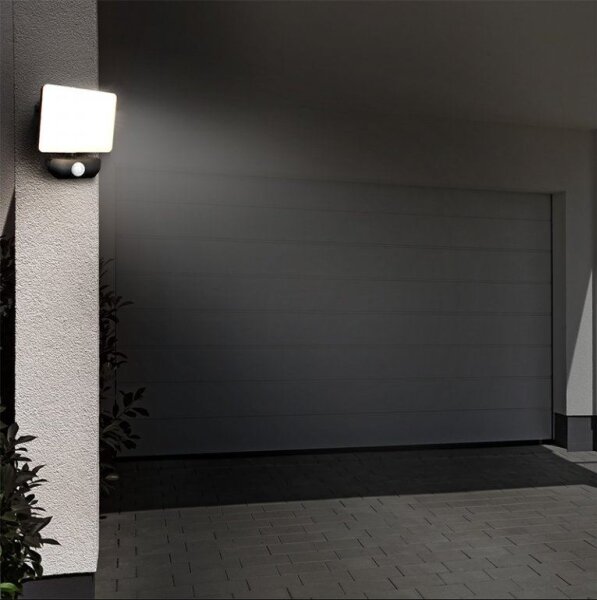 Solight WM-10WS-Q - LED Venkovní reflektor se senzorem LED/10W/230V 4000K IP44