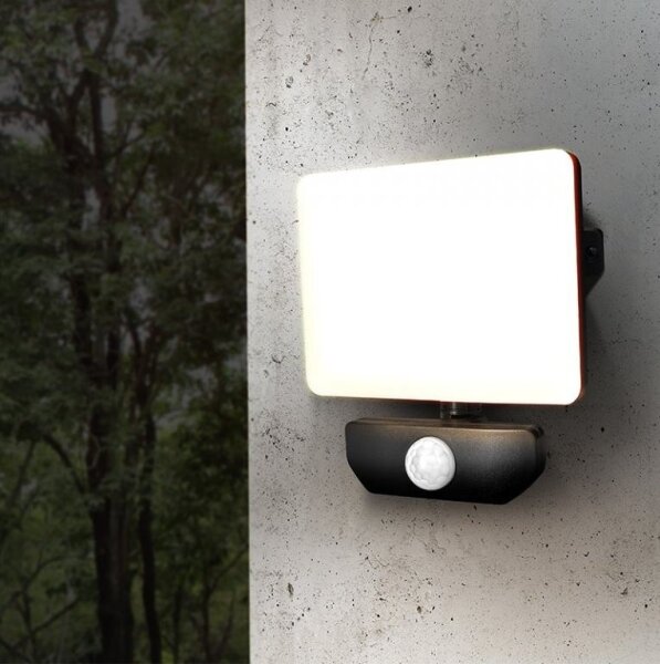 Solight WM-10WS-Q - LED Venkovní reflektor se senzorem LED/10W/230V 4000K IP44