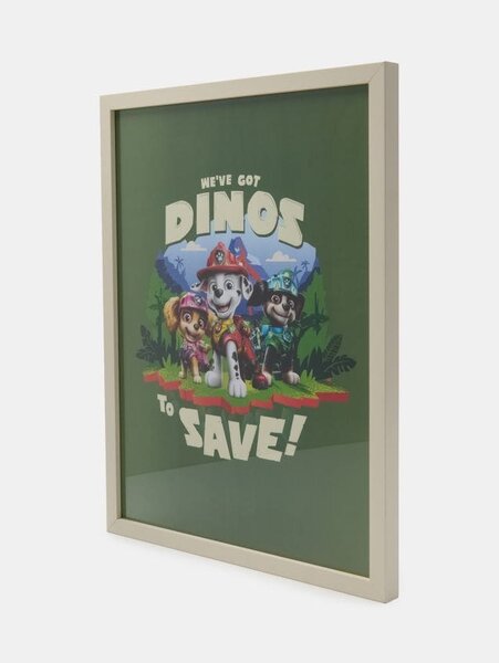 Sinsay - Plakát v rámu PAW Patrol Dino Movie - vícebarevná