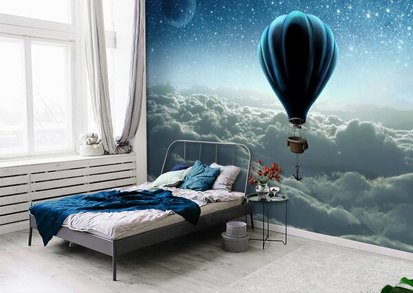 Fototapeta Horkovzdušný balón na obloze, Přírodní fototapety, Populární fototapety, u70538 - Tapeko.co.cz