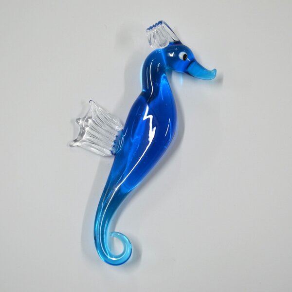 DBK GLASS 6-ti ramenný křišťálový lustr - modrý mořský svět 0220-6-NK-ocean