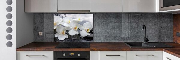 Skleněný panel do kuchynské linky Orchidej pksh-143985624