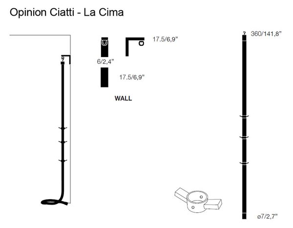 Opinion Ciatti věšáky La Cima