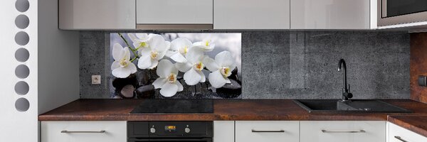 Skleněný panel do kuchynské linky Orchidej pksh-143985624