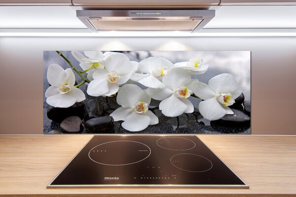 Skleněný panel do kuchynské linky Orchidej pksh-143985624