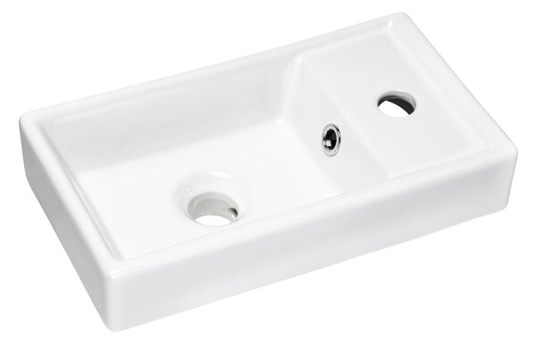 Comad Nábytkové keramické umyvadlo UM-VEDEA 40, 40x22 cm, bílá lesklá
