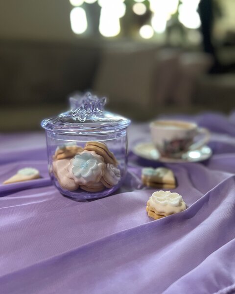 Skloglass Dózička SAKURA Alexandrit Barva: Alexandrit, Kusy: 1ks