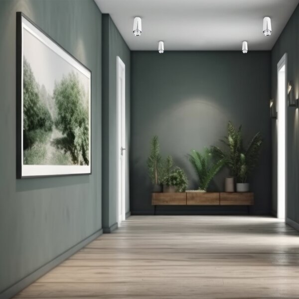 Bodové svítidlo FLOWER 1xGU10/8W/230V bílá
