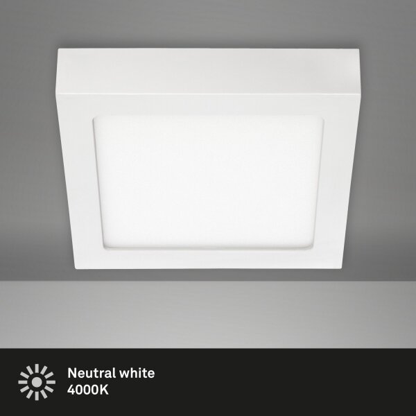 Briloner 7123-416 - LED Stropní svítidlo FIRE LED/12W/230V bílá