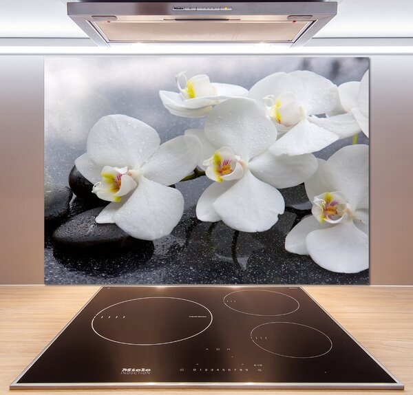 Skleněný panel do kuchynské linky Orchidej pksh-144310520