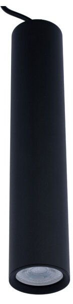 Lustr na lanku KARADON 1xGU10/30W/230V 29 cm černá