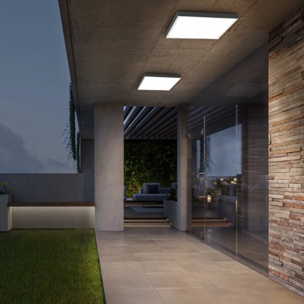 Brilagi-LED Stmívatelné koupelnové svítidlo FRAME SMART LED/50W/230V IP44 bíl+DO
