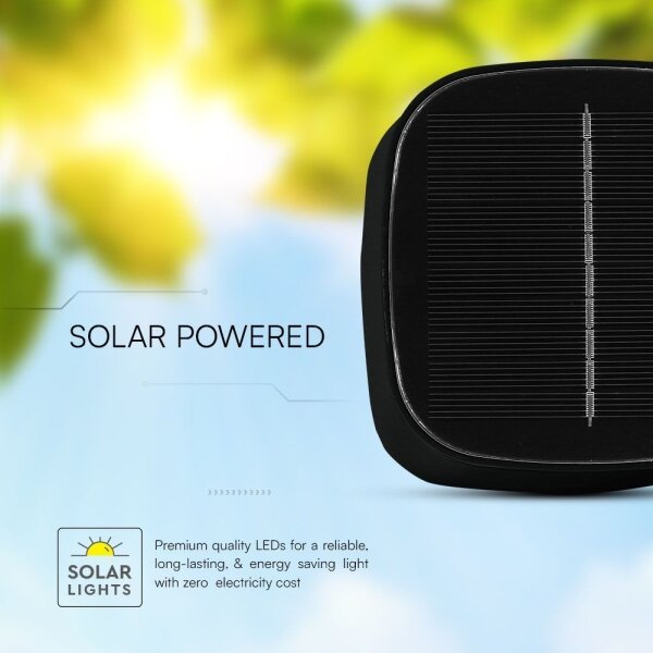 LED Solární magnetická stolní lampa LED/5W/5V 3000-6000K 3600 mAh IP65 černá