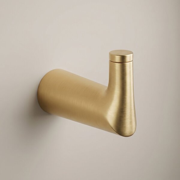 Koupelnový háček 29104 Rivo Brush Gold