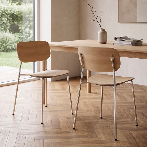 Audo Copenhagen designové židle Co Chair Chrome