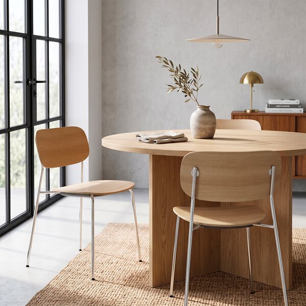 Audo Copenhagen designové židle Co Chair Chrome