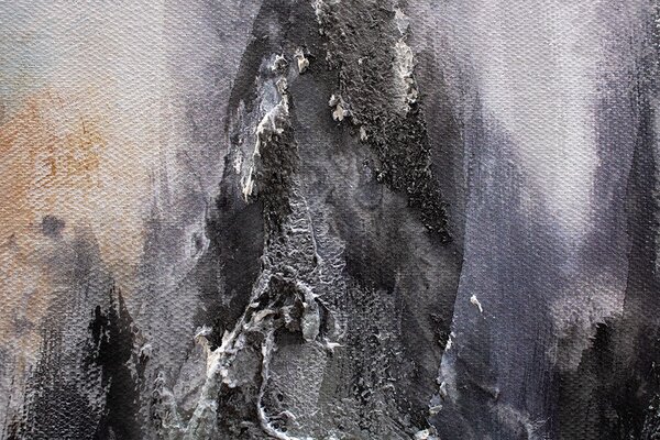 Malovaný obraz na stěnu ABSTRAKT 1 díl 60x90 cm - 60×90 cm / Klasický 2 cm