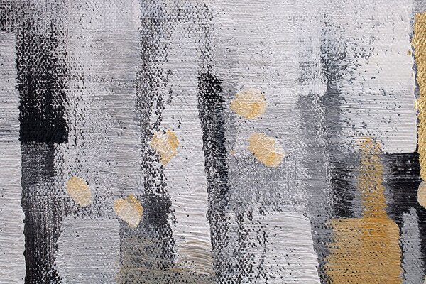 Malovaný obraz na stěnu ABSTRAKT 1 díl 90x60 cm - 90×60 cm / Klasický 2 cm