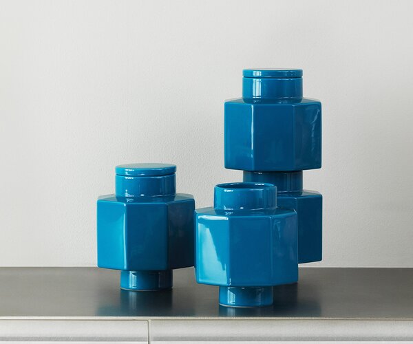 Normann Copenhagen designové vázy Deco Hexagon