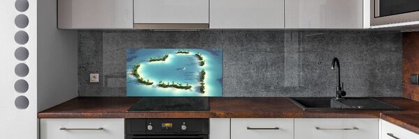 Panel lacobel Ostrovy tvar srdce pksh-14973278